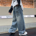 Boys Casual Loose Fit Denim Long Pants
