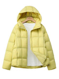 Women's Oversized Padded Puffer Jacket with Hood, Thick Winter Coat