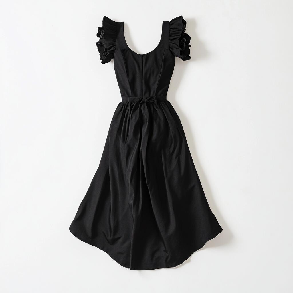 Black summer dress